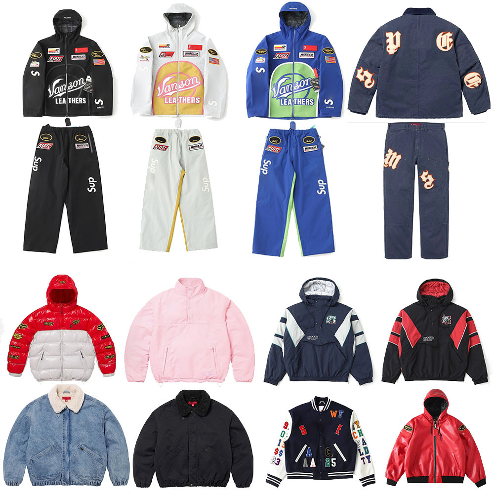 Designer hoodie Mens Jacket Letter Embroidery Sup Hooded zip up designer Sweater brand letter embroidery mens cotton Loose designer plus velvet hood