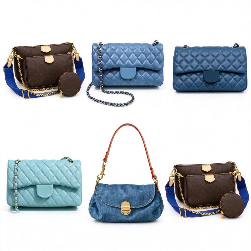 CF Maxi Flap Bag Caviar Texture Leather Luxury Designer Shoulder Purse Classic Chain Crossbody Handbag Elegant Square Evening Bag Fashion Wallet Gif