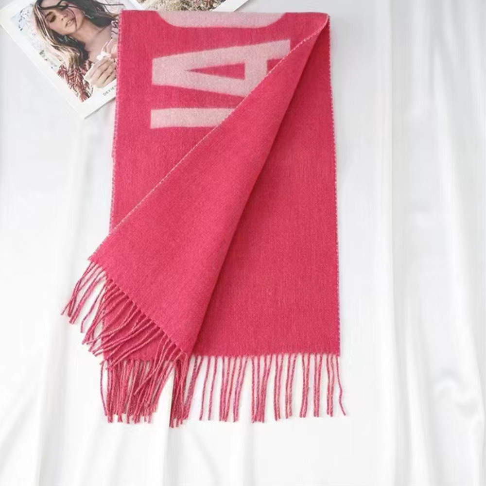Scarves Scarves Men 100 Wool Designers Women Letter Multi-Pink Designer Cashmere Scarf Beige Black Gray Ece e Scarves Womens Sjaal