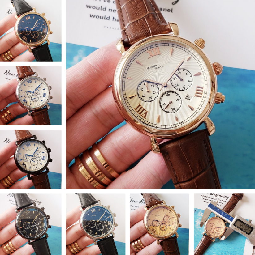 HOT TOP Brand WristWatches women's watches quartz Movement Watch Luxury modern man lady wrist-watch classics Vacheroity 2026 #282