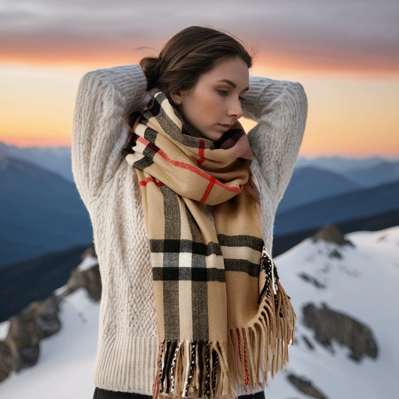 Plaid Designer Scarf Men Women Scarfs Soft Warm Shawl 180x30cm Long Wrap Scarves Luxury Sciarpa Unisex Winter Echarpe Zh1801