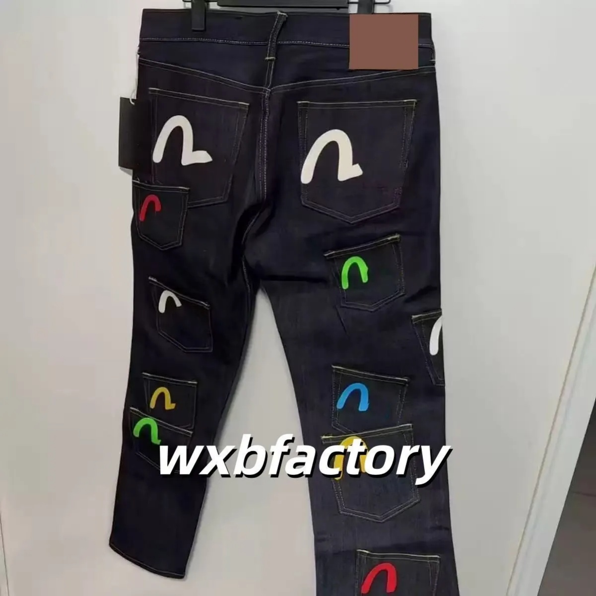 Mens Japanese Fashion designer jeans with Embroidery jeans Men Retro mens Trousers Hipster Style Slim Fit Straight Leg Denim Jeans Pants for Casual