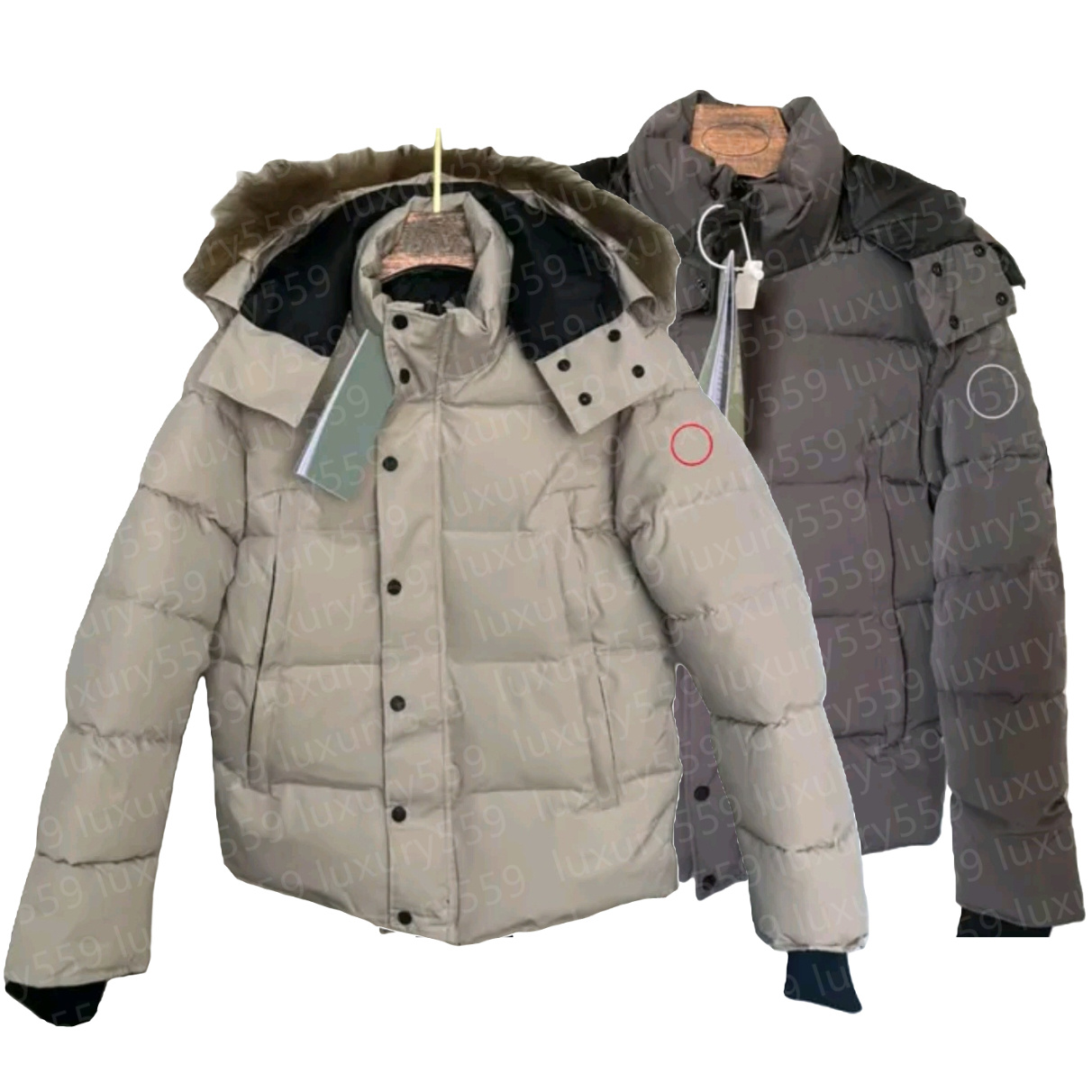 mens designer puffer jackets fur parkas fashion jacket winter hooded long sleeve down coats mens parka designer jackets womens high quality casual j