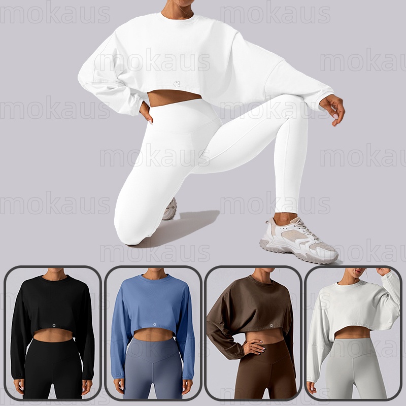 Yoga Shirt Women Sports Gym Yoga T-shirt Long Sleeved Fitness Slimming Lightweight Long Sleeved Yoga Gym Top Designer Yoga Pants Sportswear For Lady