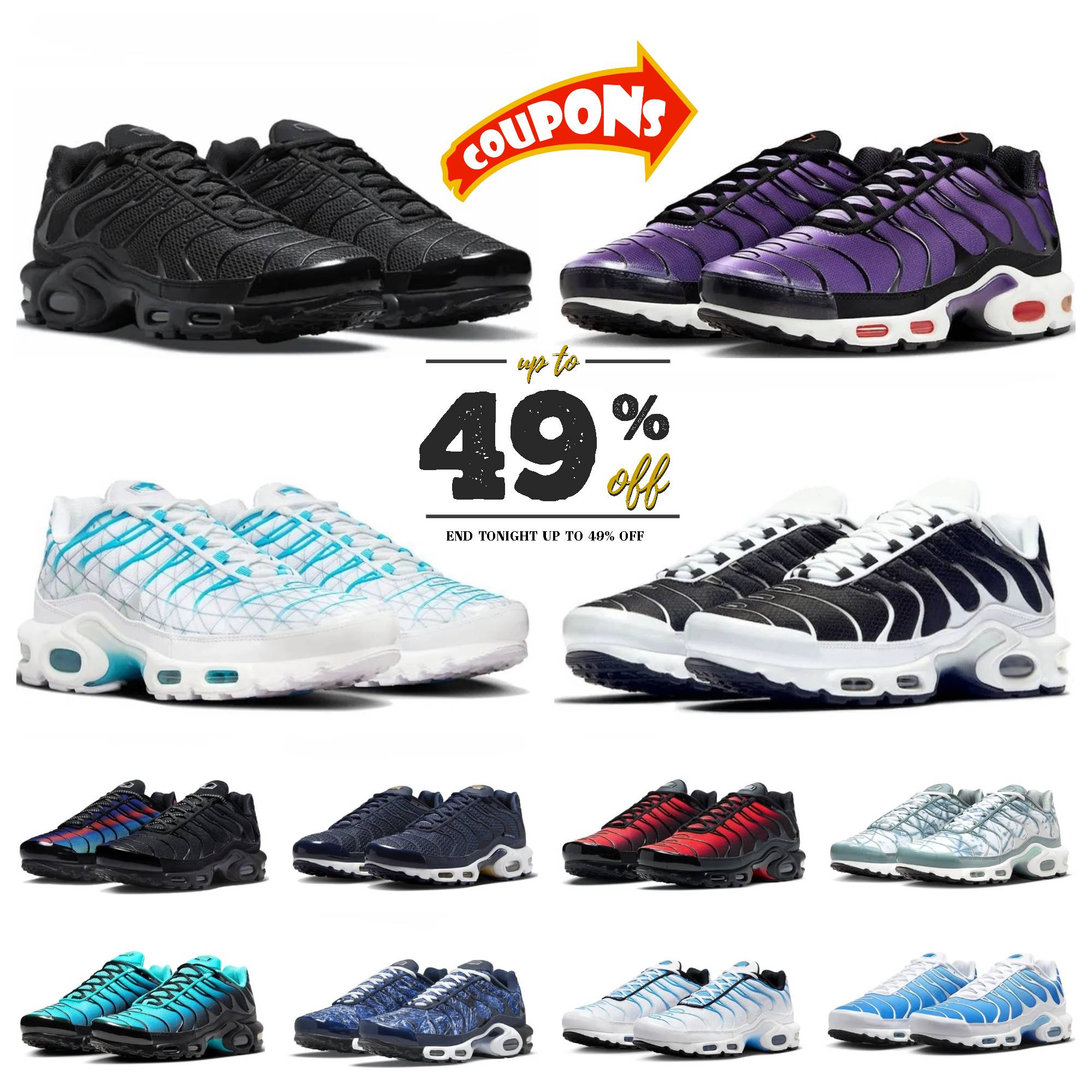 Tn Chaussures Requin Designer Plus Tns Running Shoes Maxtn Black Gold SVP Mean Green Shoe Baltic Safety Orange Women tns Lace Utility Mens Trainers