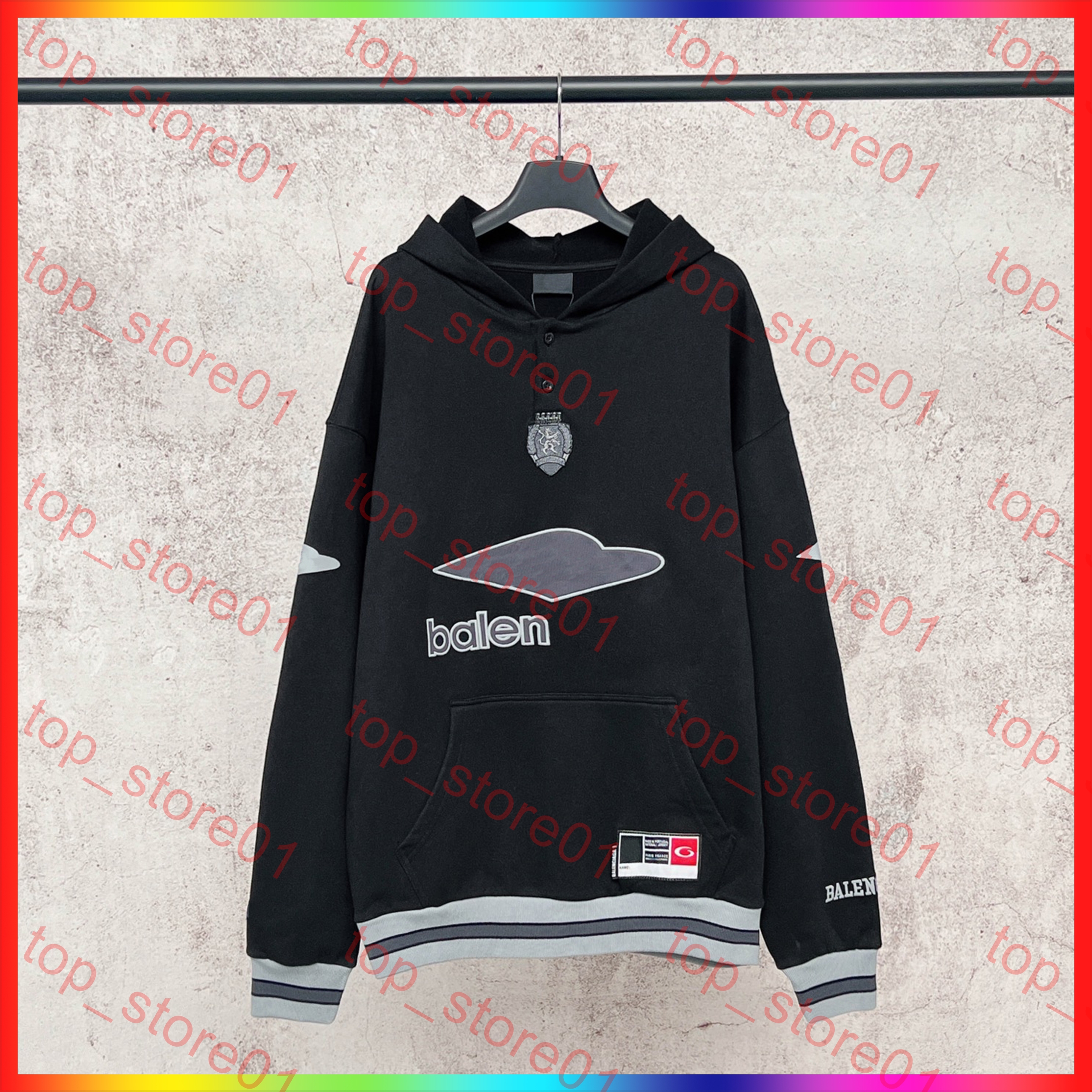 Designer hoodies Fashion men's Hoodies trend Tee paris shirt fashion High street cotton T-shirt Sweatshirt T-shirt pullover Breathable men wome