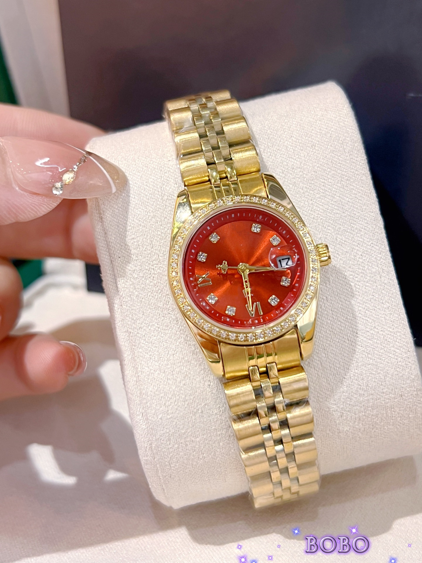 Top Mens women VIVIENity WESTWOODity Diamond inlaid watch designer luxury quartz movement watches high qualit rose gold steel women Wristwatches #43