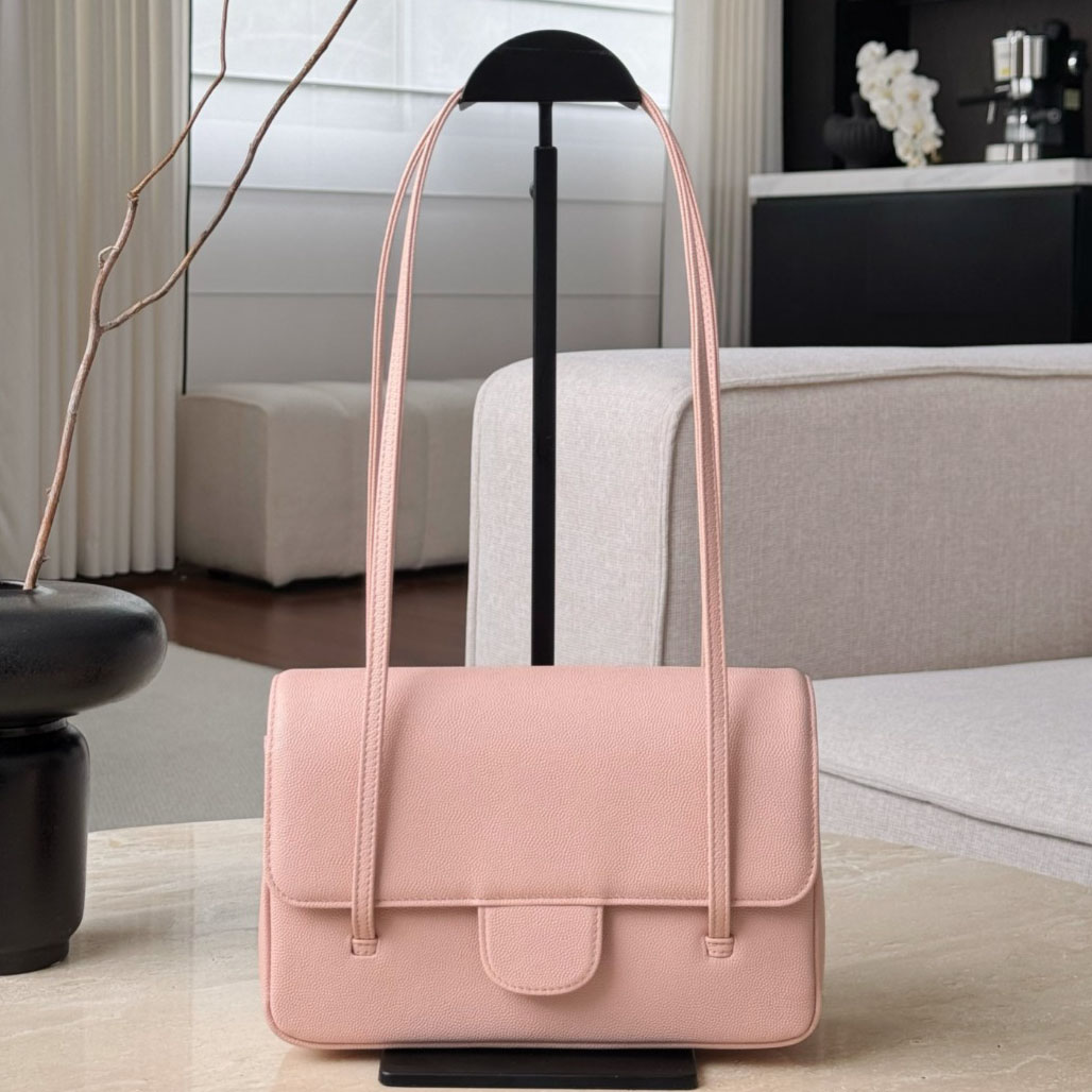 Designer Bag 26P Preppycoco Caviar Leather Flap Bag Shoulder Handbag Women For Party Dating Outing Daily Use