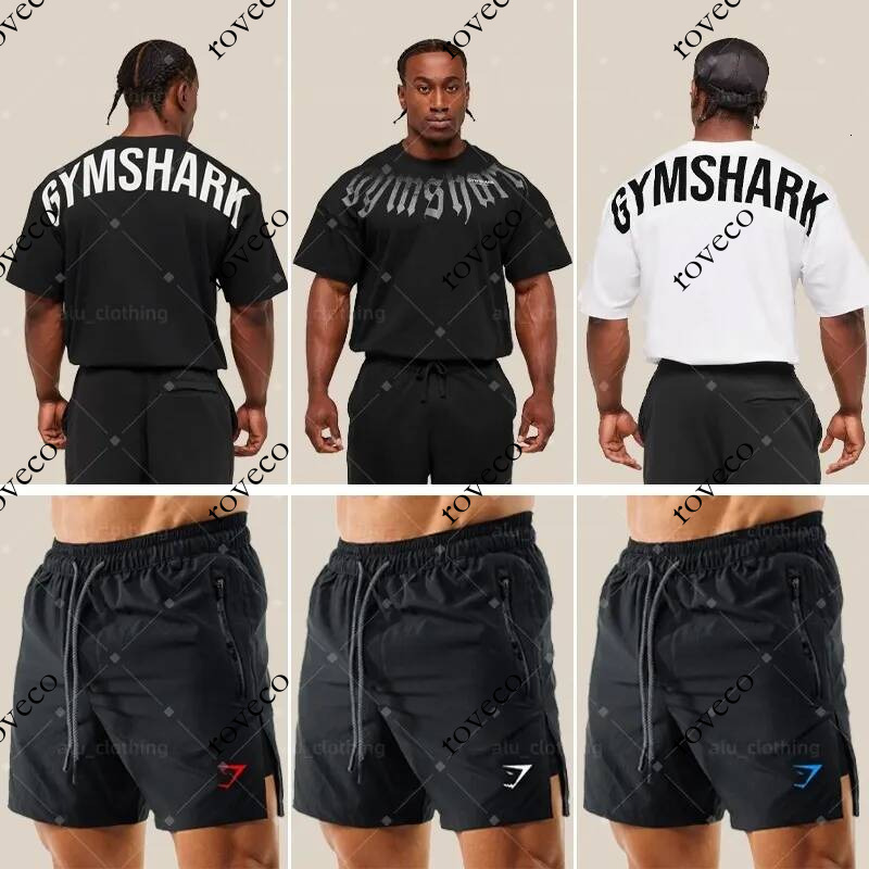 GYM Mens Shirts Gym Clothing Men Fitness American Vintage Oversized Cotton Round Neck Short Slve Sports Long Sleeved Run Casual T shirt S 2XL