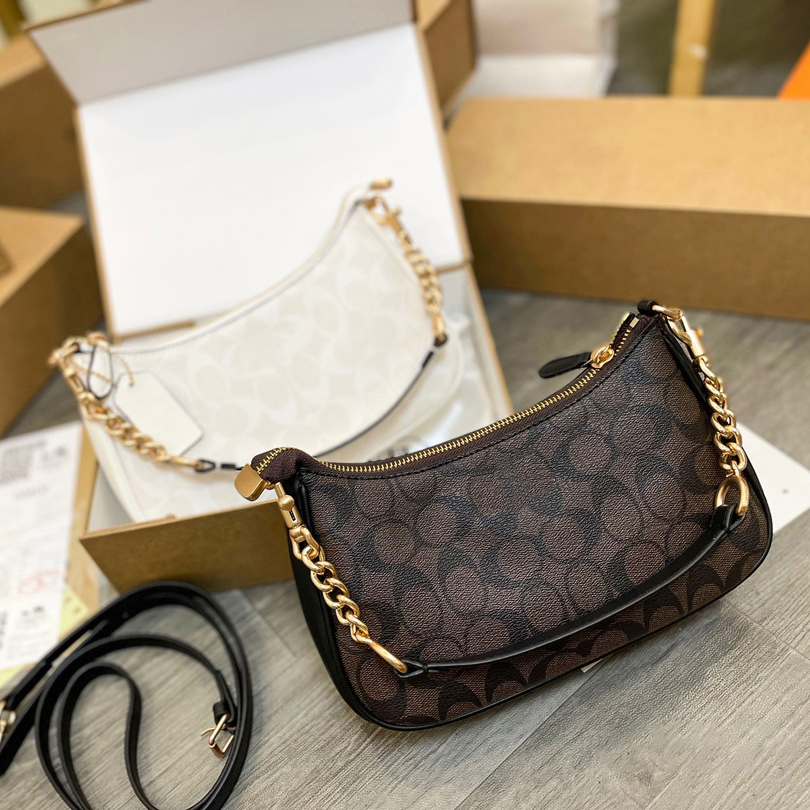 Teri bag Designer Bag Luxury Bag tabby teri bag Shoulder Bag Women Classic Old Flower Crossbody Bag Casual Handheld vintage bag Half Moon Bag Smooth