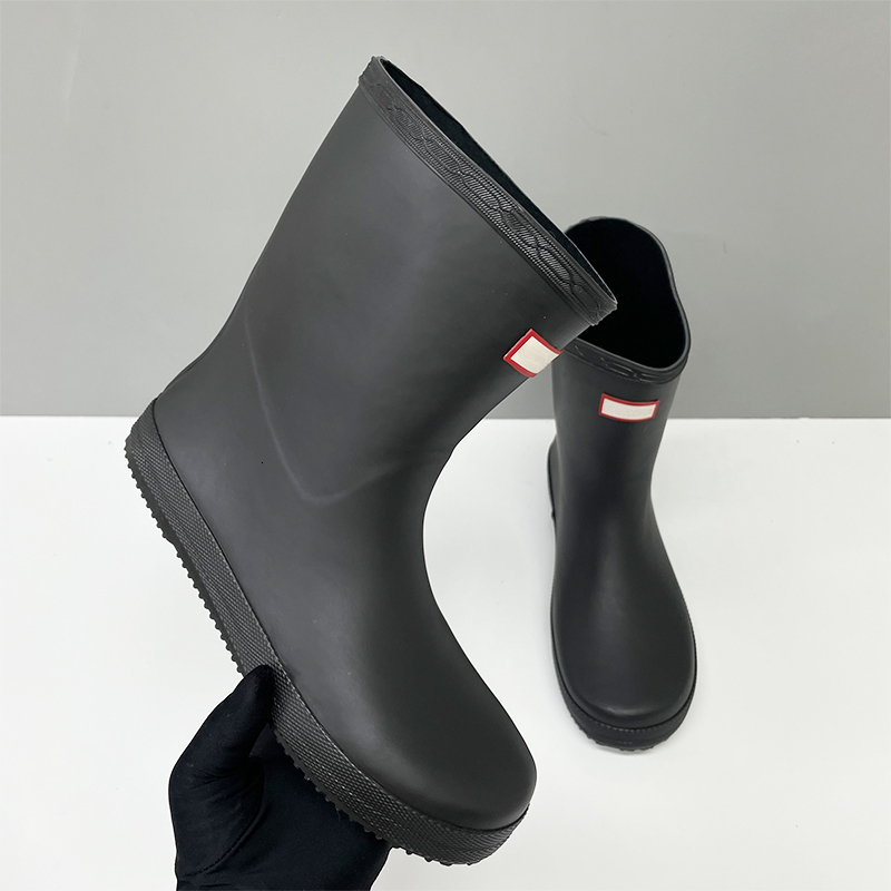 Kids Rain Boots Designer Wellies Boots Children Waterproof Boot Women Original Tall Rain Boots Fashion Knee High Boot Outdoor Rainy Day Shoes 1203