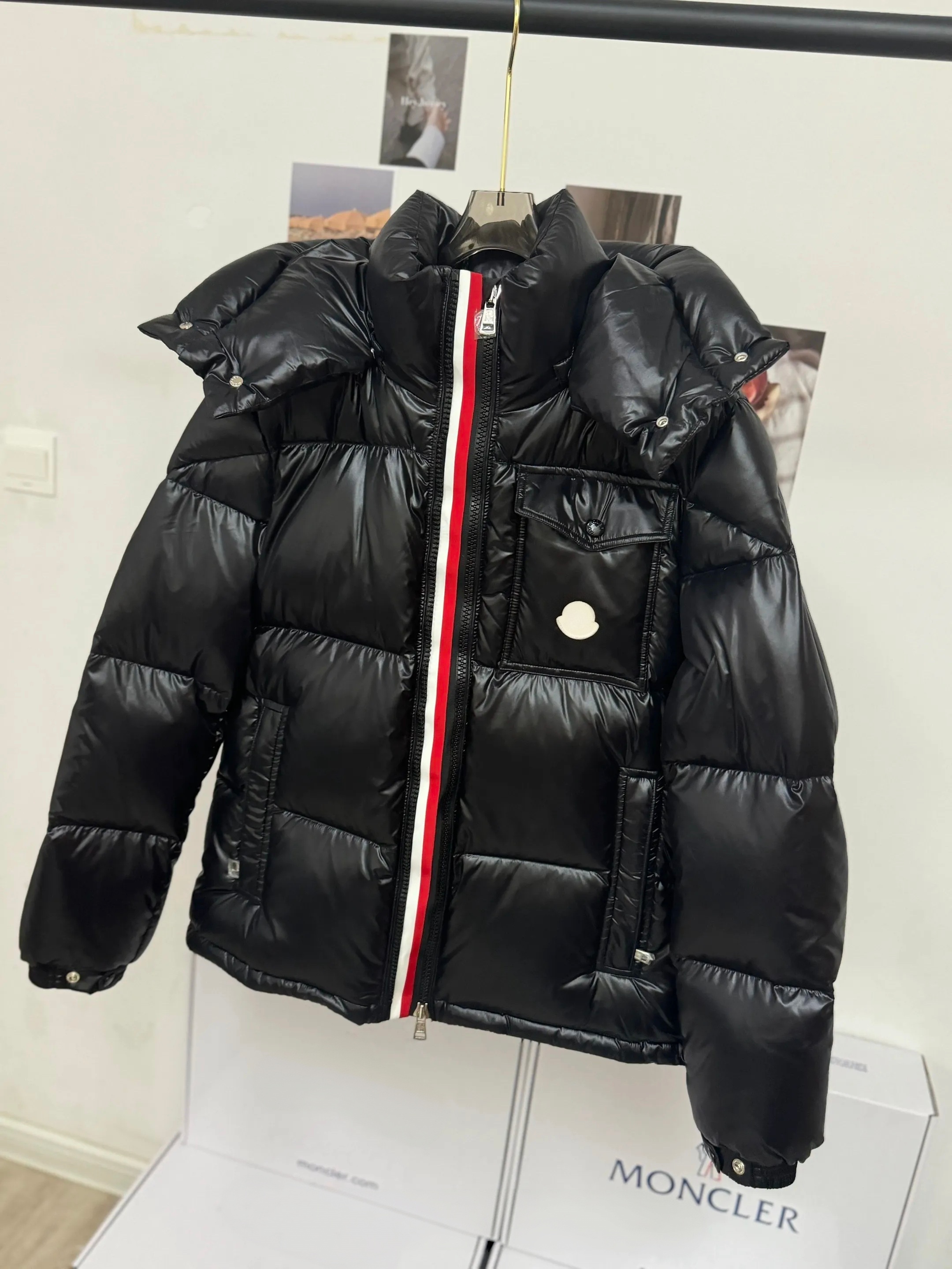 Designer Puffer Jacket Men Doudoune Down Jacket Hooded Men's Women's Fashion Thickened Outdoor Warm Waterproof Casual Coat Size S-2XL