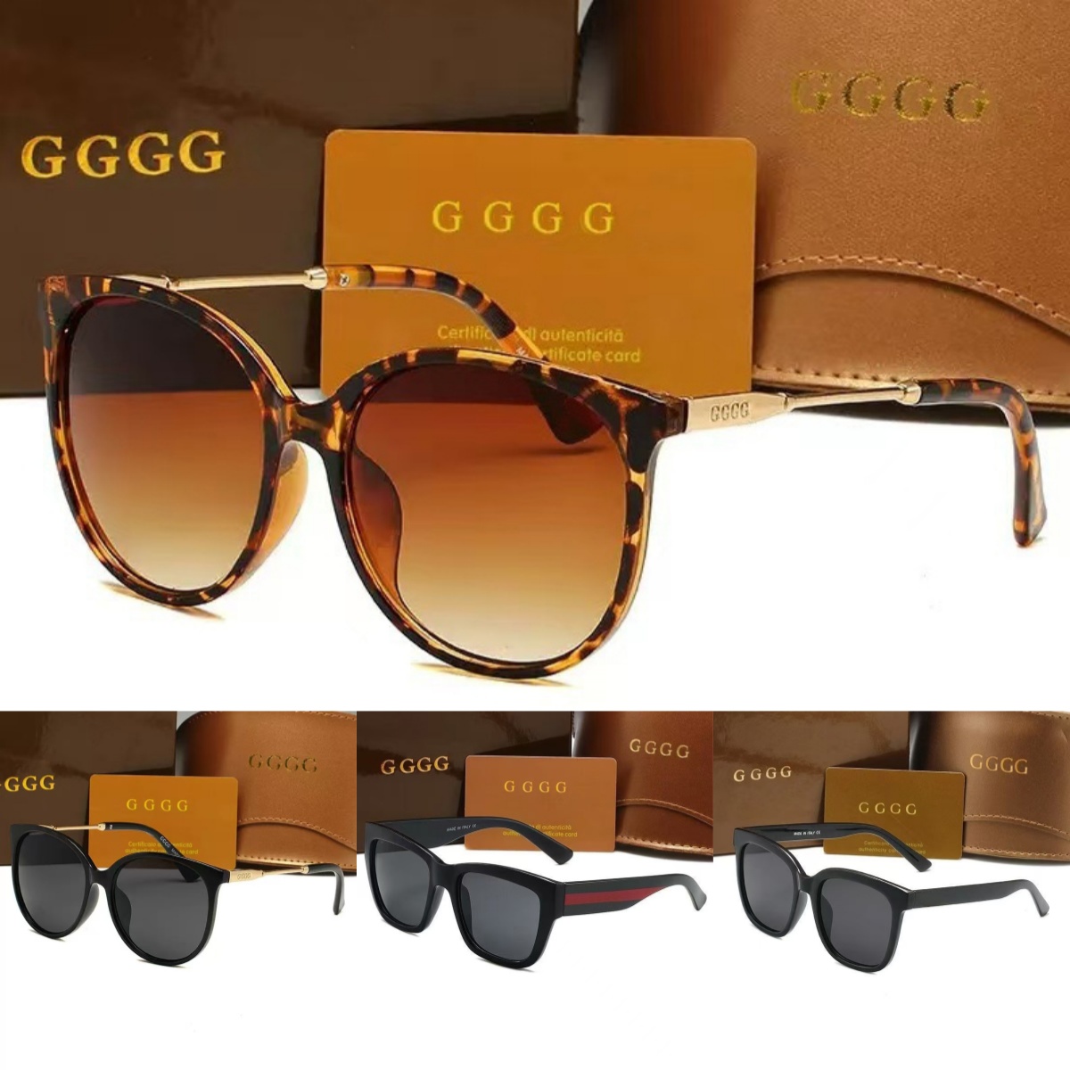 Classic Vintage Metal Sunglasses Luxury Designer For Women Men Top Fashion Senior Eyewear High Quality Eyeglasses Frame Hot Selling Shades