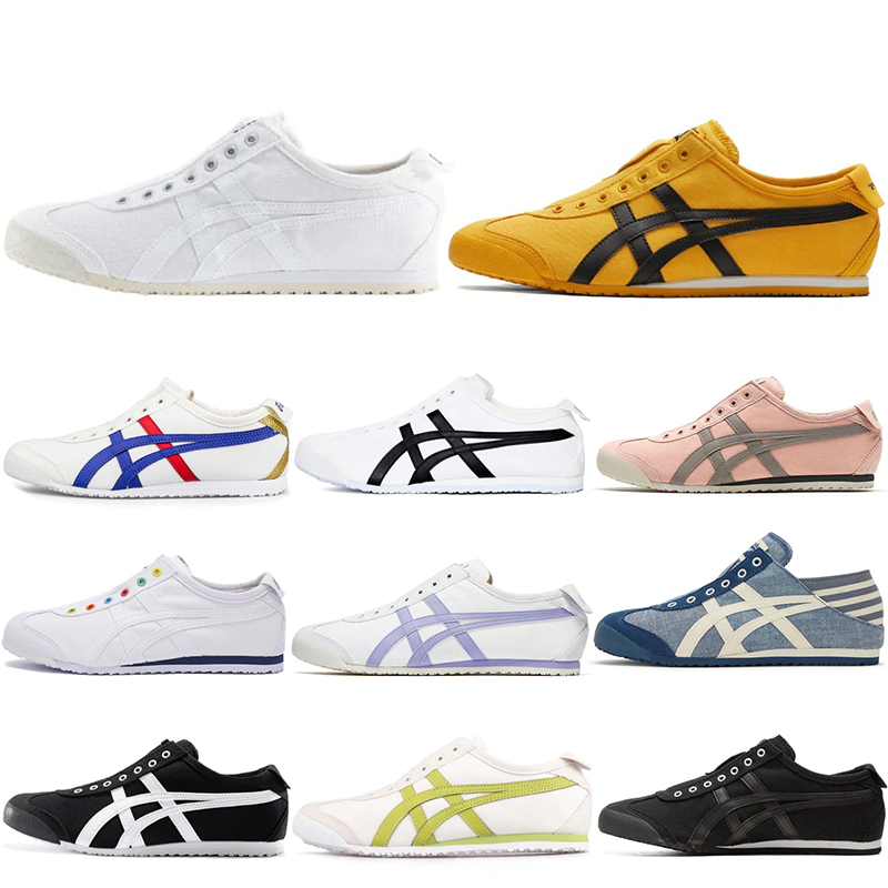 Onitsuka Tiger Mexico 66 Lifestyle Trainers Sneakers Fashion Mens Womens Casual shoes Smart Casual Retro Comfort Hot 36-45