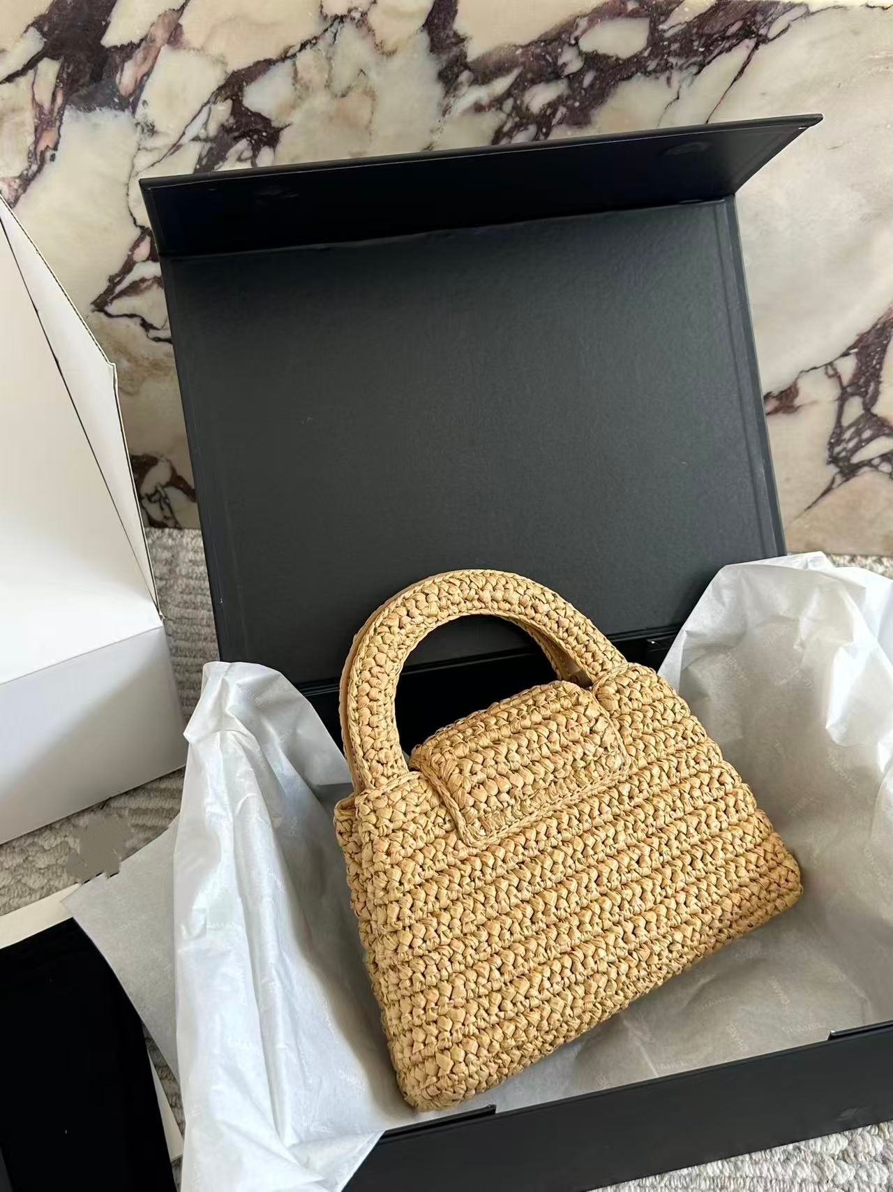 cc Designer bag high quality weave tote bag women classic gold buckle chain single shoulder handbag flap diagonal cross bag tote bag wallet