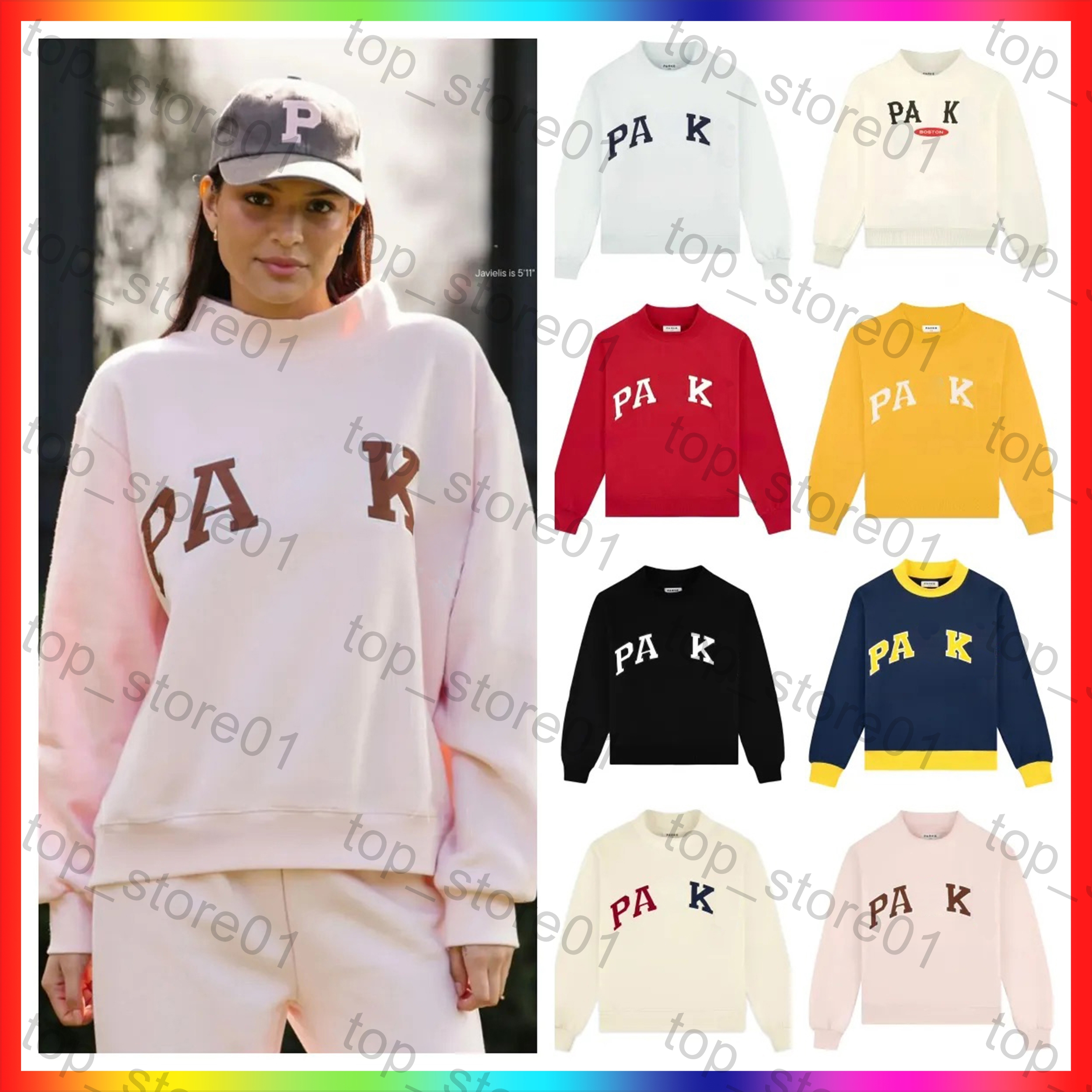 2026 Women's Designer Sweatshirt Mockneck Embroidered Sweatshirt British Style Fashion Round Neck High Street Pullover Casual Daily Loose Fit V