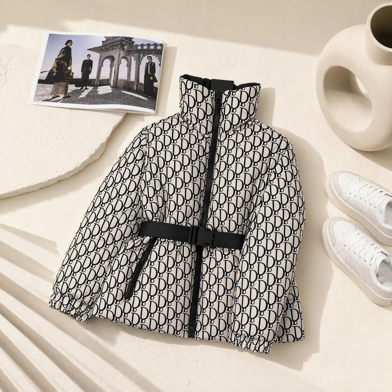 coats designer women winter puffer jacket women designer crop short coat white black female clothes high waist quilted down jackets female thick war