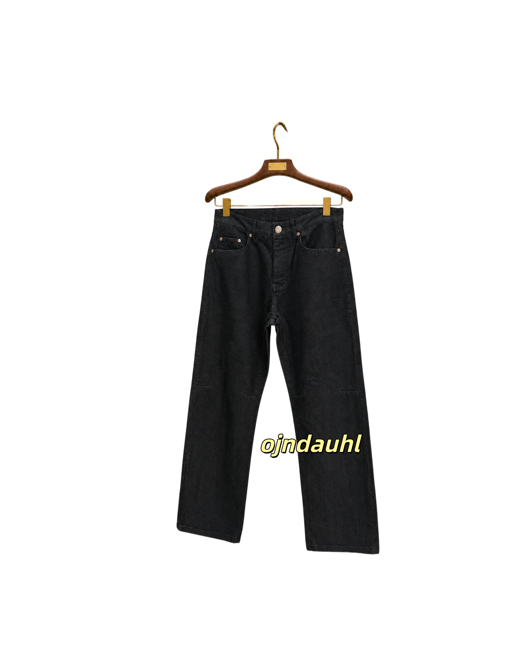 jeans for mens Heavyweight Solid Color Denim Jeans Vintage Loose Washed Jeans Durable Thick Cotton Casual Denim Pants Embroidered Straight Leg Denim