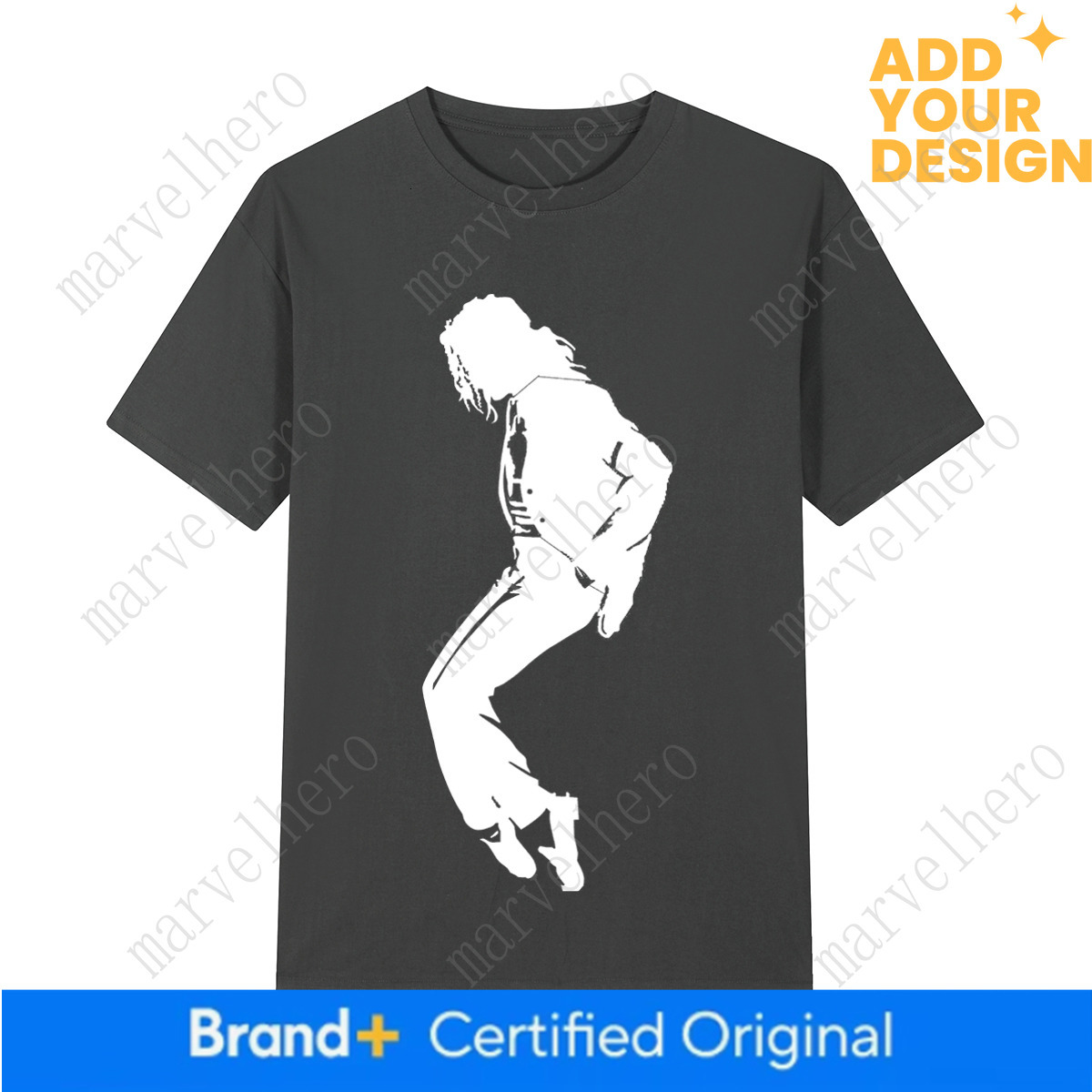 Michael Jackson King Of Pop Vintage T-shirt Hip Hop Rock Graphic y2k Harajuku Cotton Men T shirt New Tee Tshirt Womens Tops