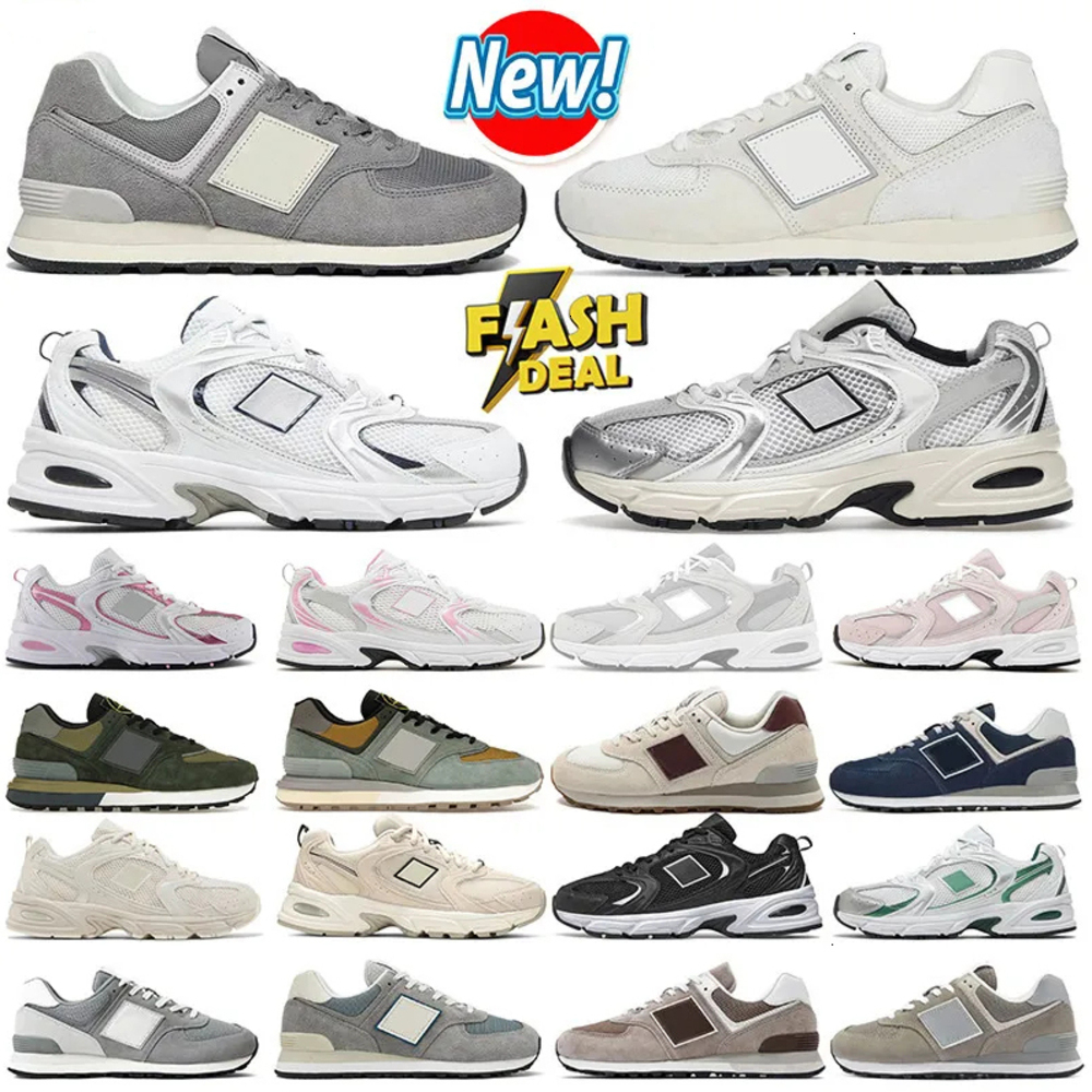 Designer Shoes Women Outdoor Casual Walk 530 Sports 550 574 Running Shoes Breathable Mesh Unisex Zapatos Trainers Leisure Black Jogging Walking Snea