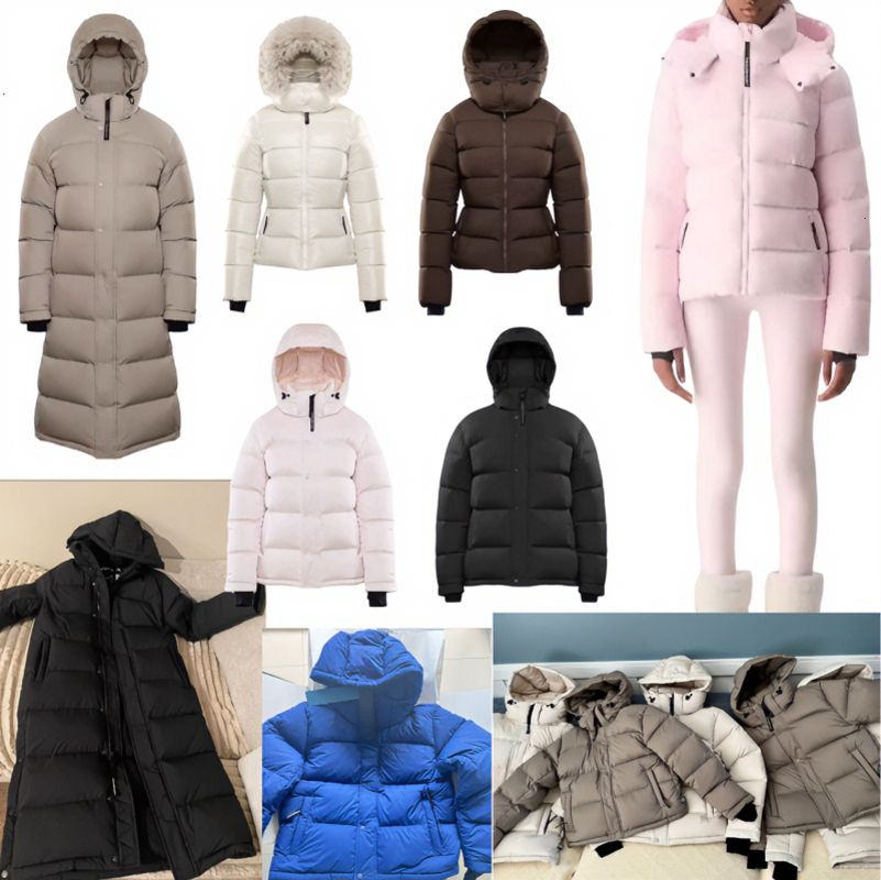 Designer down puffer jacket women super puff short hooded vest Fluffy Style waistcoat Canada down thickened extreme coId warm knee length jackets Me