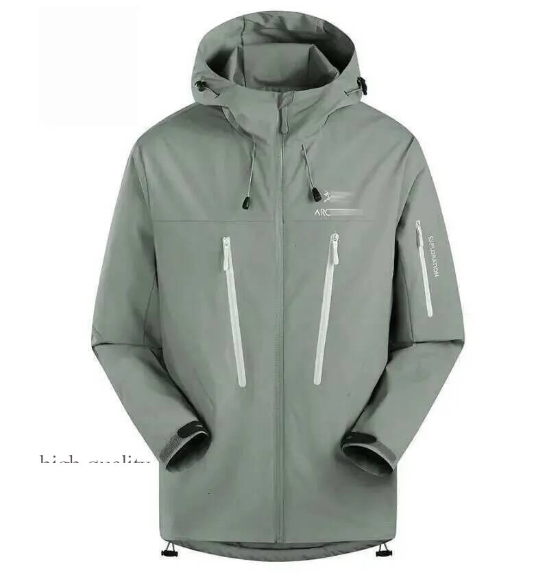 Arc Jacket Jackets Mens Arctyrexjacket Designer Lightweight Hood Windbreaker Hard Shell Waterproof Outdoor Sports Versatile Travel Hiking Climb Arcs