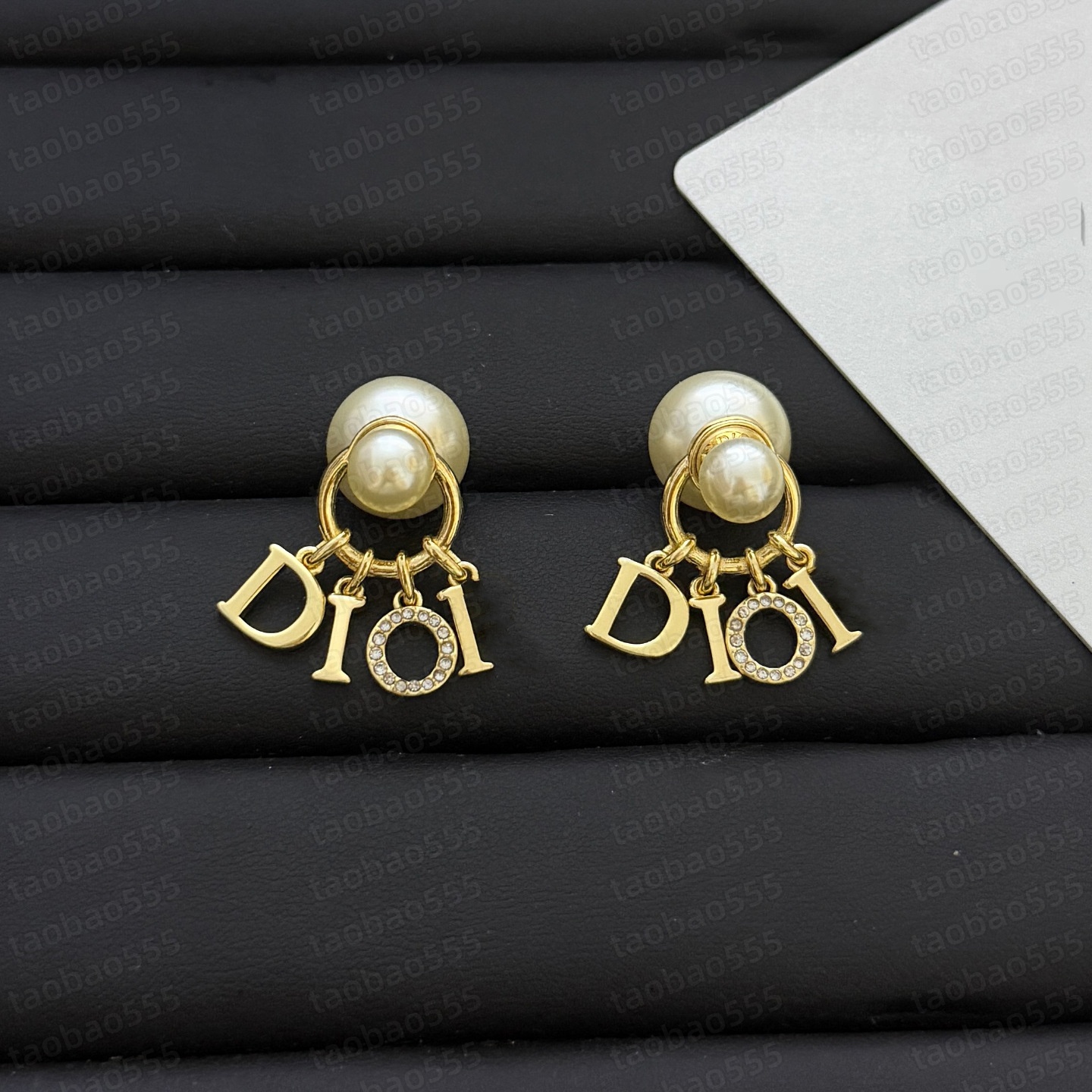US Local High Quality Pearl earring Designer woman Earrings Luxury Gift Diamond Creative Stud Hanging Earring Pendant Stud 18K jewelry