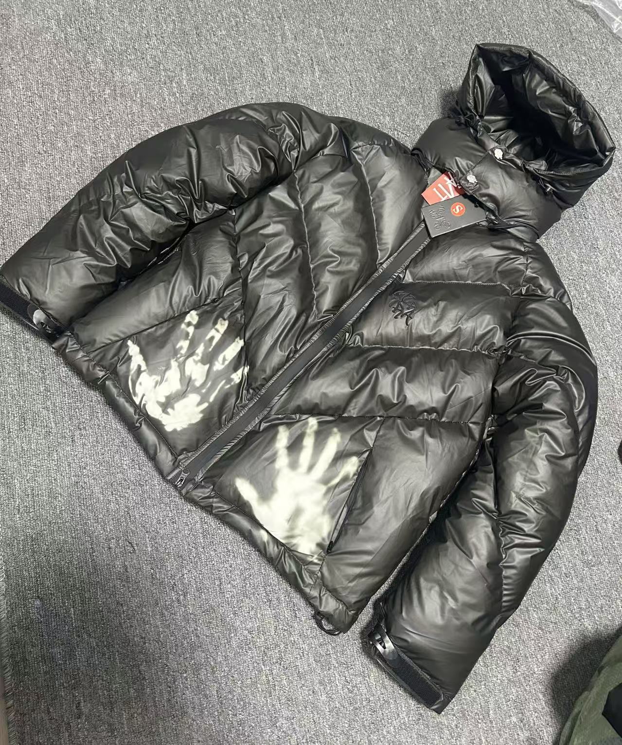 Mertra Heat Reactive Puffer Jackets Thermo-Sensitive Waterproof windbreaker Cotton Down Coats For Men Monogram Shell Tops Winter Fall Clothes Fashio