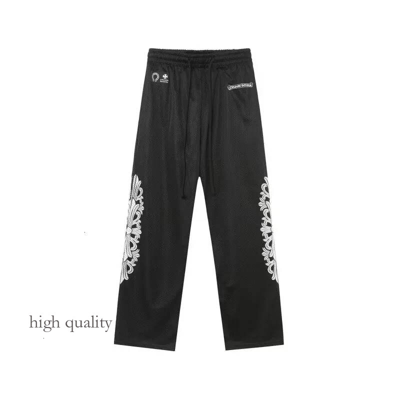 10A Chrome Mens Pant Designer Mens Joggers Pants Quality Paint Style Printed Fashion High Jogger Men's Sweatpants Hip Hop Rock Cross Sanskrit S