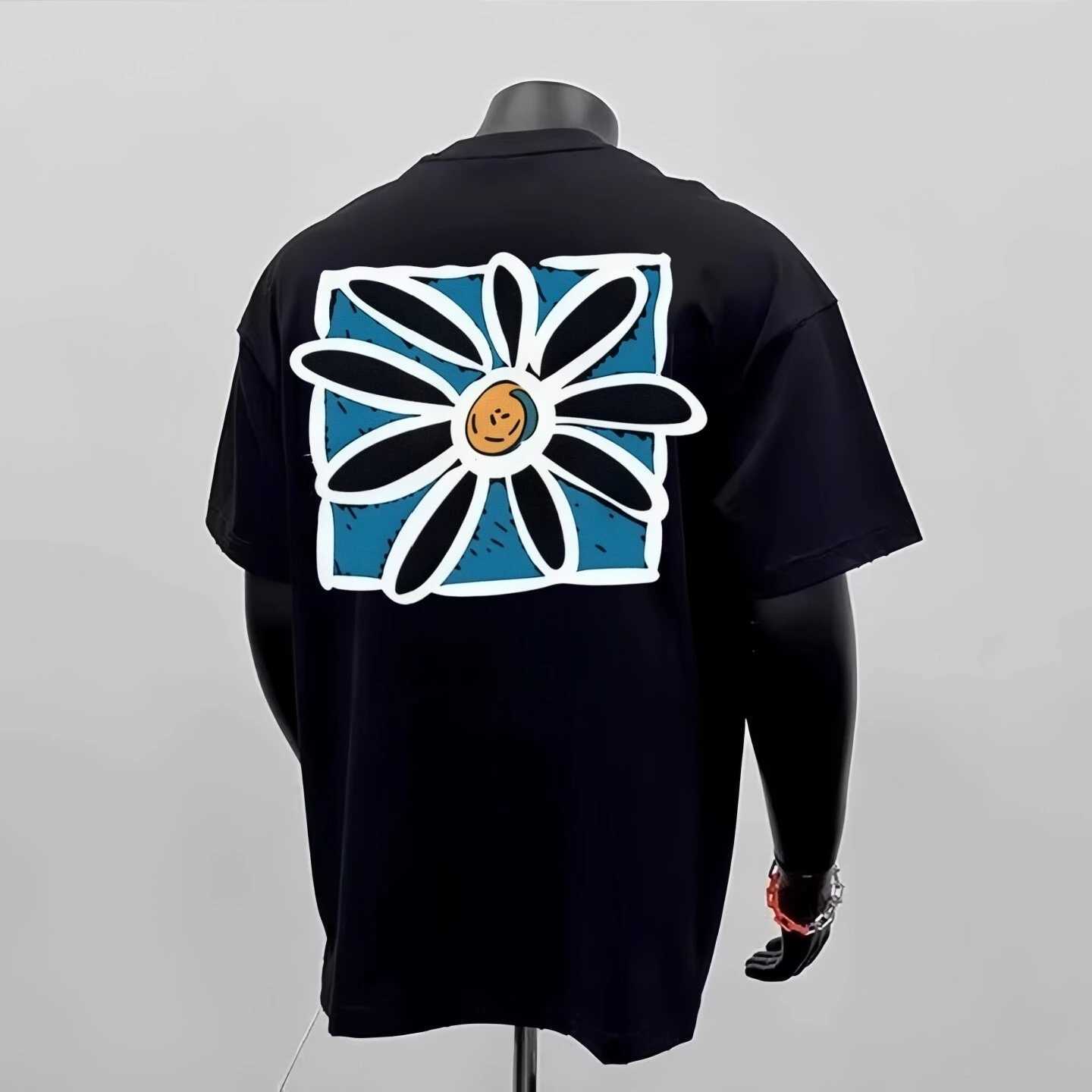 2026 New High-Quality Luxury Brand Printed Cotton Design Men's and Women's Round-neck T-Shirt - Street Fashion Brand T-Shirt Q261015