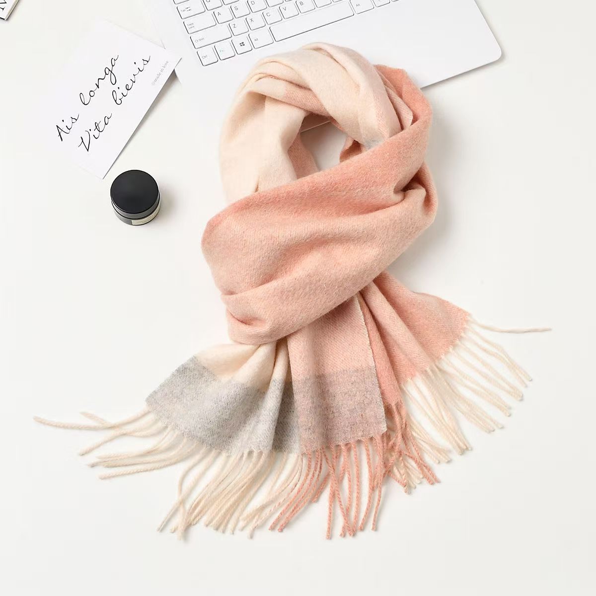 winter warm luxury scarf 100% cashmere scarves silk Designer Scarf Silks In the Spring Summer 2025 Autumn winter silk accessories Headband Multic