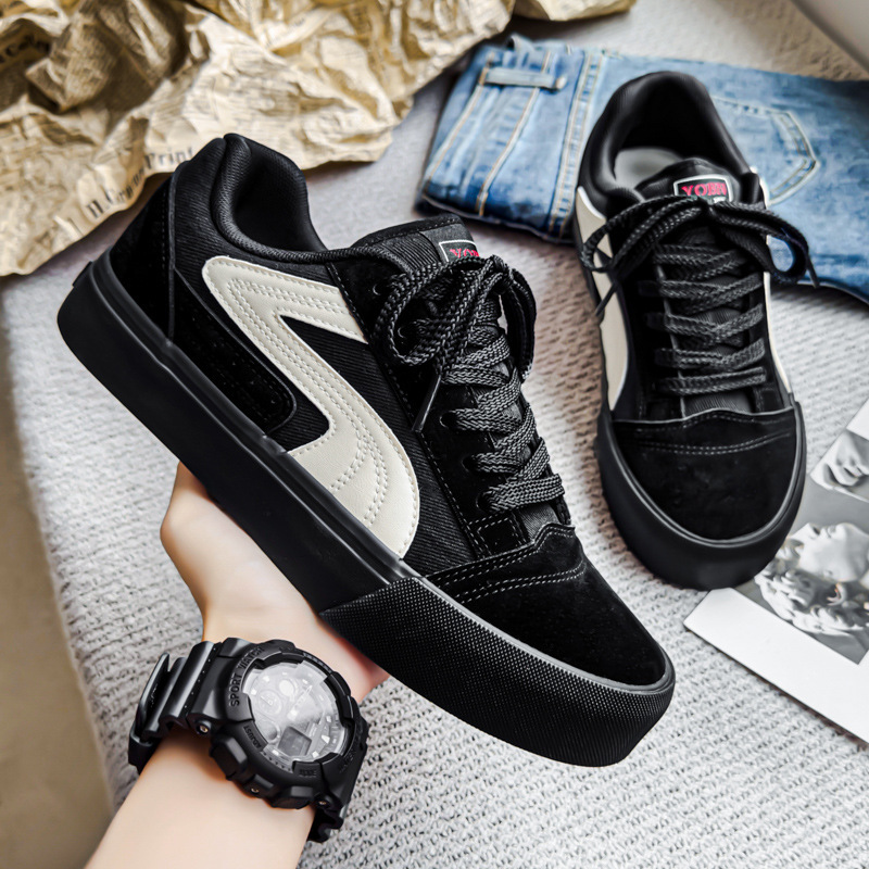 New Student Low-Top Canvas Shoes, Casual Versatile Men's Sneakers, Breathable And Comfortable