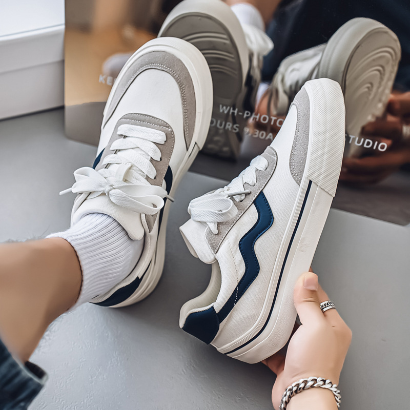 2026 New Model Low-Top Canvas Shoes For Men, Sporty Casual Niche Shoes, Breathable Sneakers