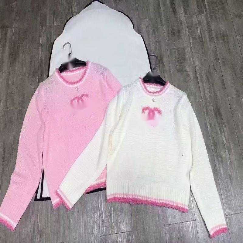 Designer Women's Sweaters Sweaters Fashion Knit Loose New Round Neck Long Sleeve Top Versatile