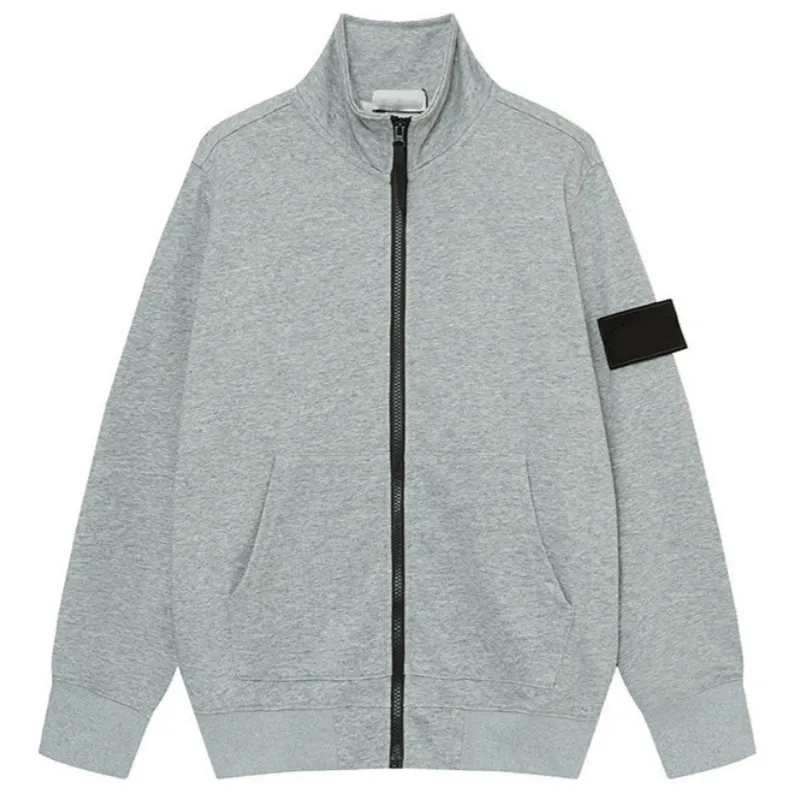 Pull Stone jackets men zip up hoodie Cool Hoodie hoody cloth jacket loose sweater pullover cotton long sleeve casual mens designer clothes topstoney