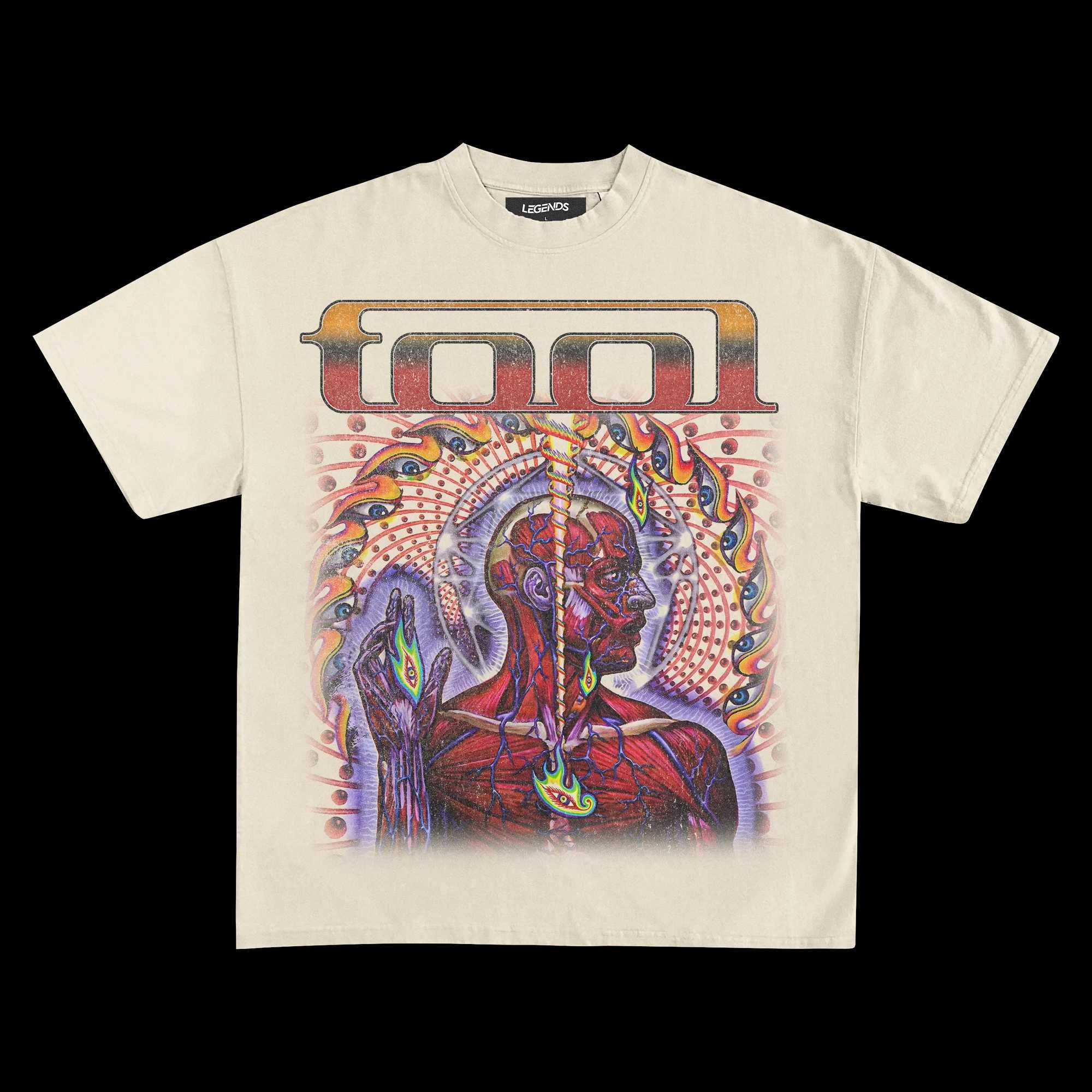 Fashion 2026 Tool Band Printed Cotton T-shirt Men's Summer Casual Top Short Sve Classic Male Women Tee Unisex Q261015