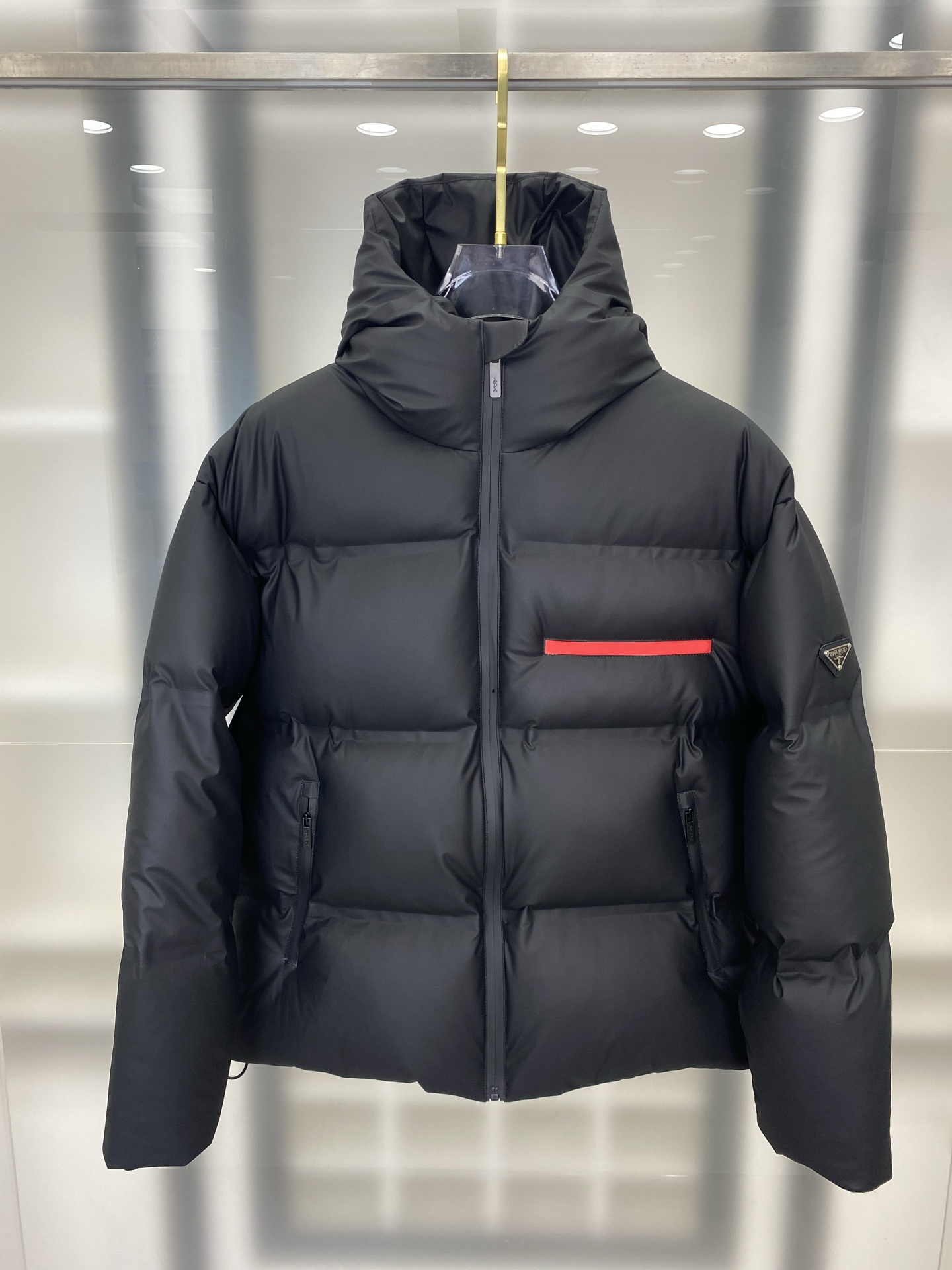 DUYOU Mens Puffer Jacket Down Jacket Unisex Puffer Coat Designer Jackets Warm Parka White duck down filling Winter Thick Fluffy Outerwear with Hood