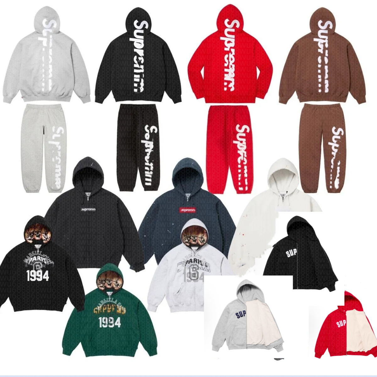 Sweats à capuche pour hommes Designer Marque Automne Camouflage Zipper Pull Vintage Graphic Print Luxe High Street Sweatshirts Hip Hop manches lâ