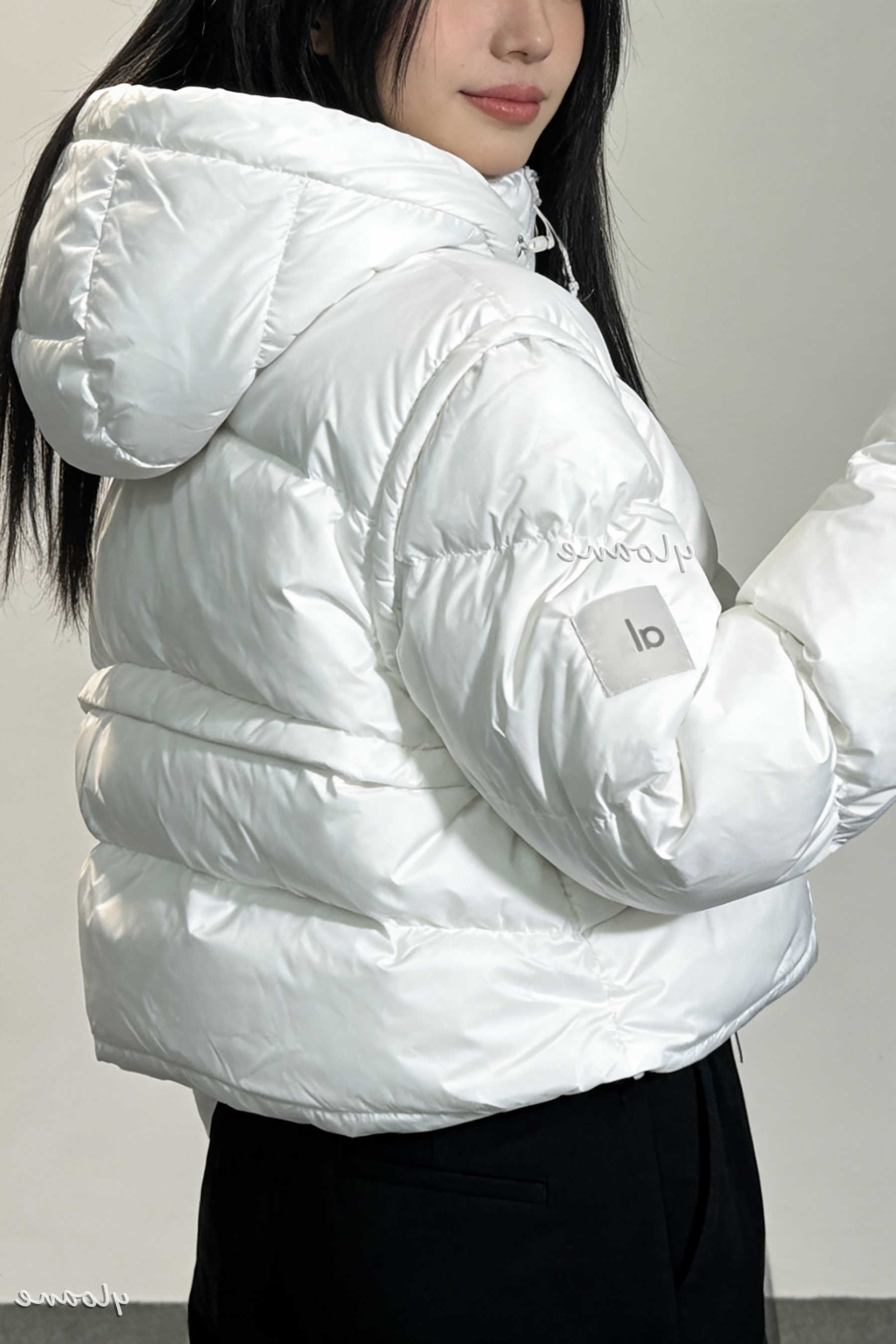 Puffer Women Winter Hoody Ladys Parker Letter Womens Down Jacket Cotton Padded Cloths Elasticity Thickened Warm Coat S261014RD3K