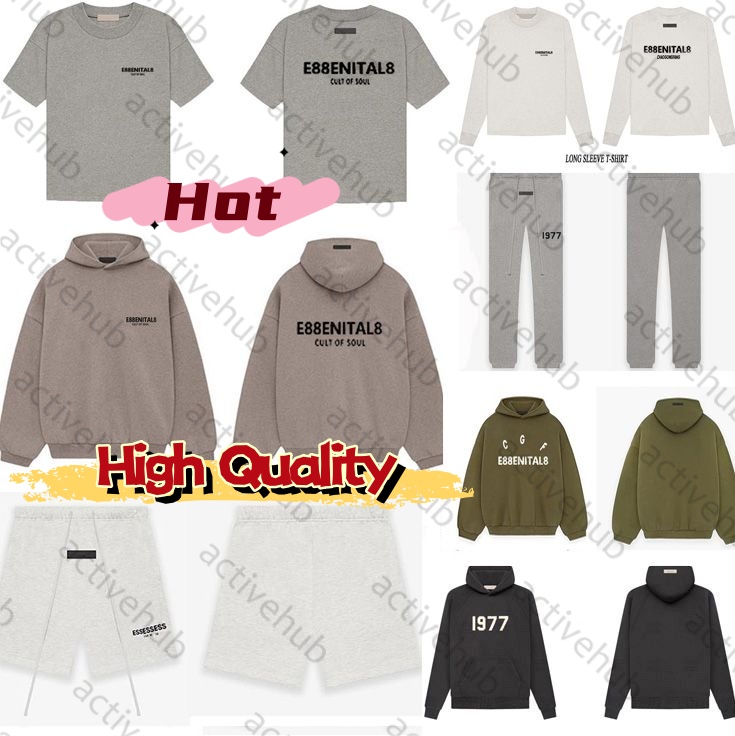 Essential mens hoodies tracksuit Designer fluffy hoodie Silicone Monogram Print Hoody Clothes oversized streetwear hoodie designer Sweatpant High St