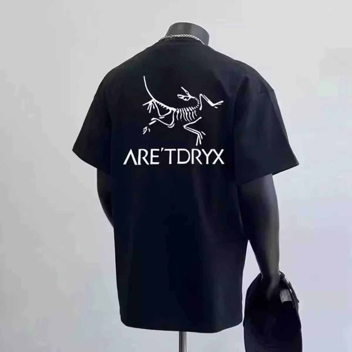 New 2026 Summer Short Sve T Shirt For Men Fashion Printed Loose Versatile Half Sve Tee Male Daily Casual Streetwear Tops Q261015