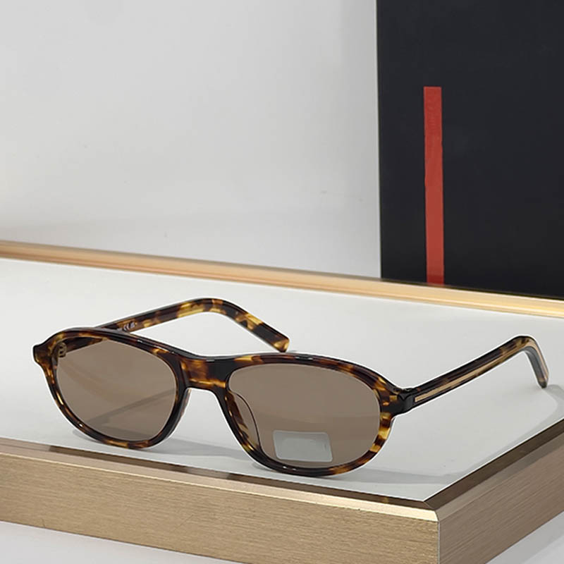 Designer Women Metal Plaque Sunglasses PRD20SU Acetate Oval Frame Fashionable women casual style Oval beach sunglasses
