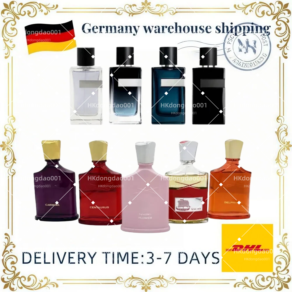 En stock au Royaume-Uni/DE Marque de luxe Parfum femme Eau De Parfum Spray Parfums Parfum Cologne Encens longue durée 100ML