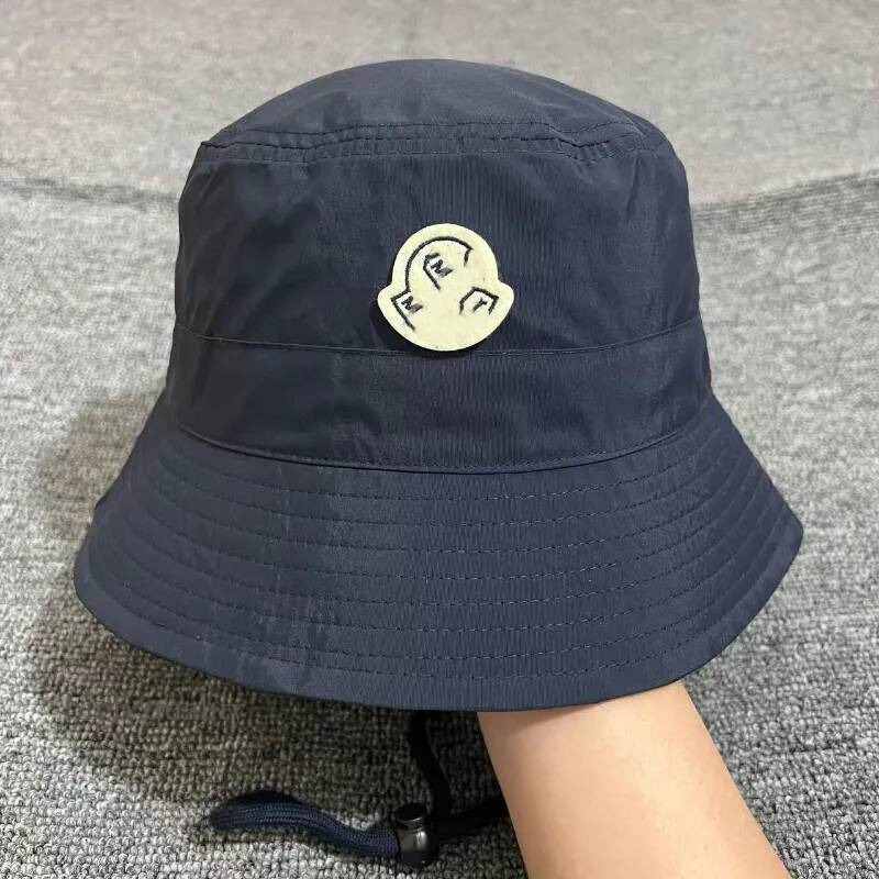 Designer Wide Brim Monchichi Hats Brand Embroidered Washed Fisherman Hat Mens Womens Casual Cotton Large Outdoors Travel Joker Sunhat 7F1