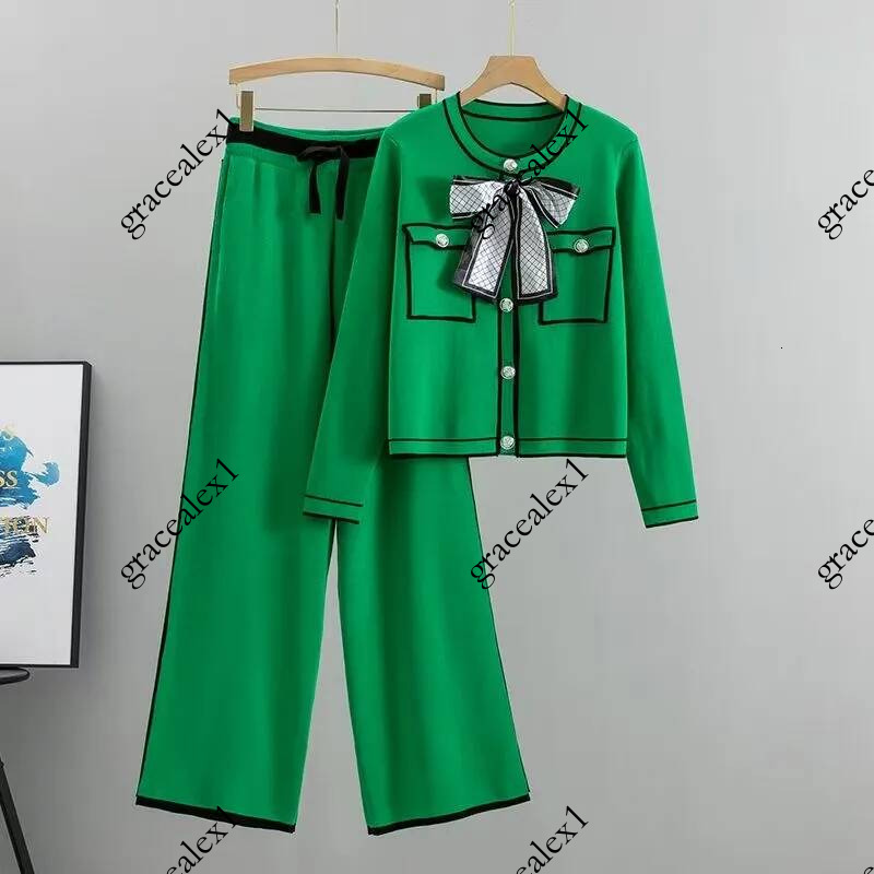 Spring and autumn 2025 new sweater plus size loose two piece suit fashion long sleeved wide leg pants children99