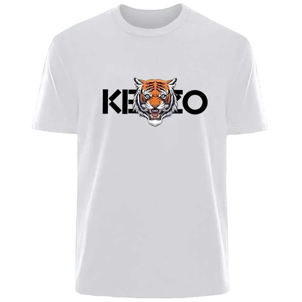 2026 Spring/Summer Simple Letter Summer Men's Printed T-shirt Comfortable Breathable Casual and Fashionable T-shirt Q261015