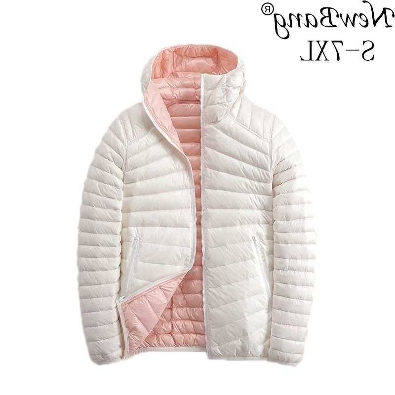 6XL Bang 7XL Down Jackets Women Light Down Jacket Women Feather Jackets Double Side Reversible Lightweight Warm Coats S261014B88N