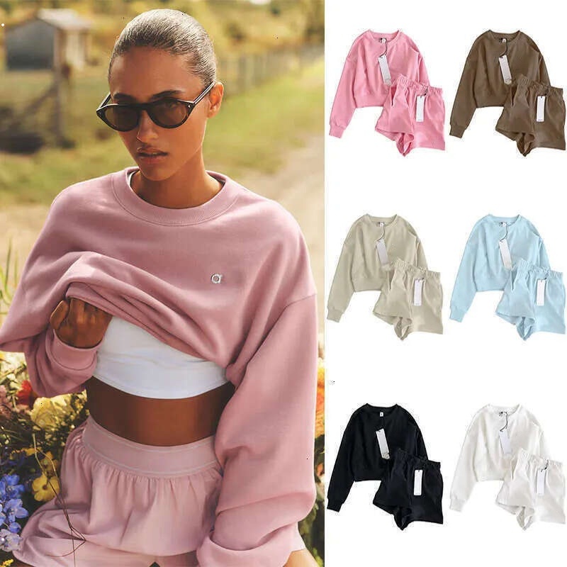 Giacca da palestra per yoga da donna Felpa con cappuccio Felpa Pullover Giacca Set Designer di moda casual 3D Argento Logo Set Abbigliamento da donn