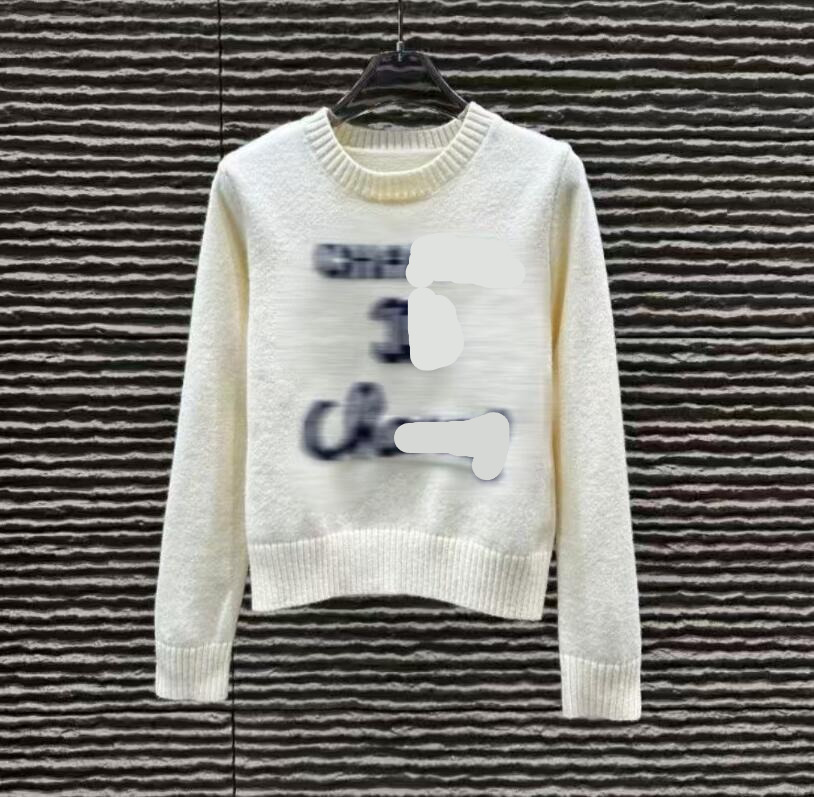 Women's sweaters Luxury round neck Long Sleeve designer sweater knitwear shirt fashion pullover overcoat clothing 4e6