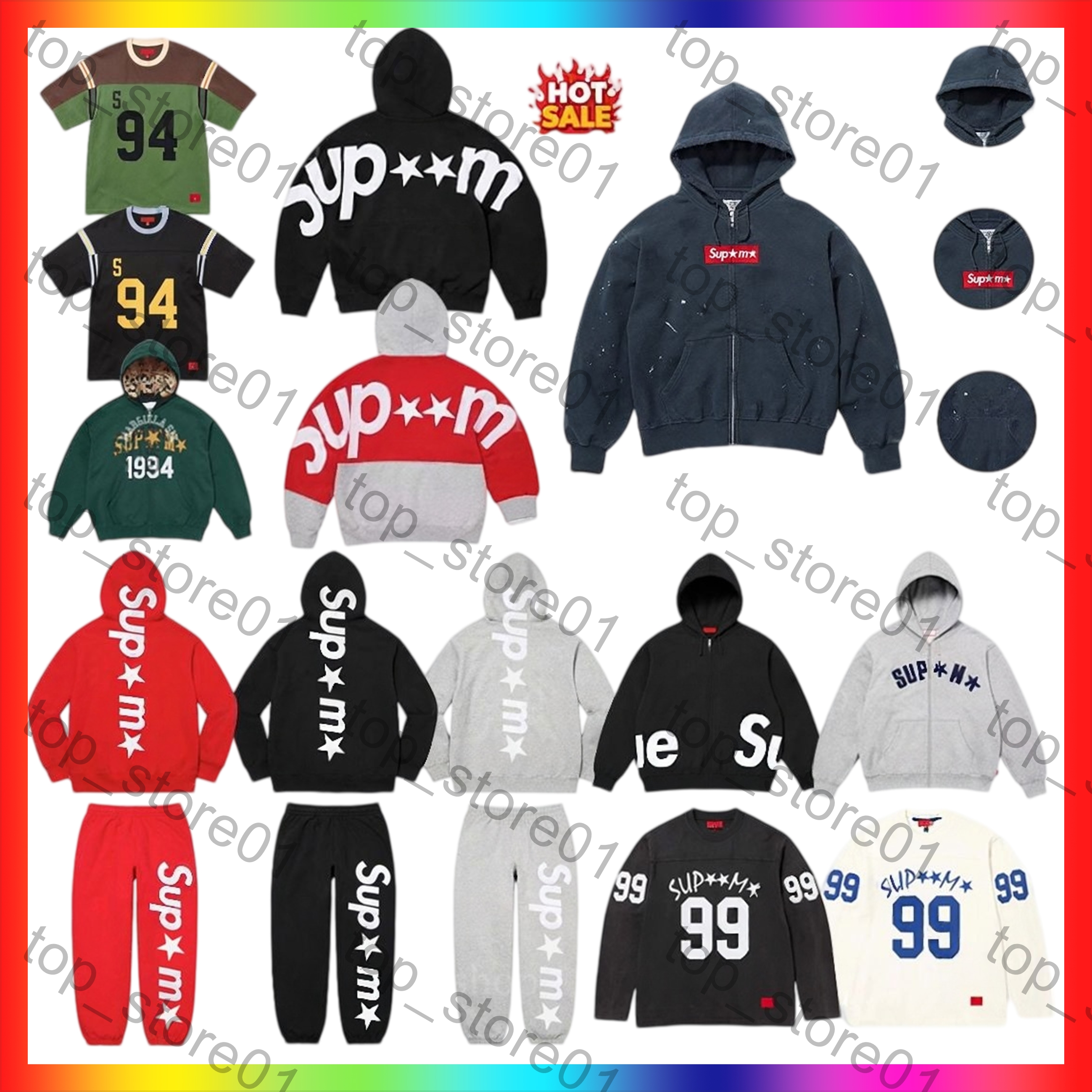 5A Mens Jackets Designer Hoodie Windbreaker Stand Collar Zipper Front Embroidered Logo Patchwork Stripes Casual Lightweight Jacket White Blue Daily